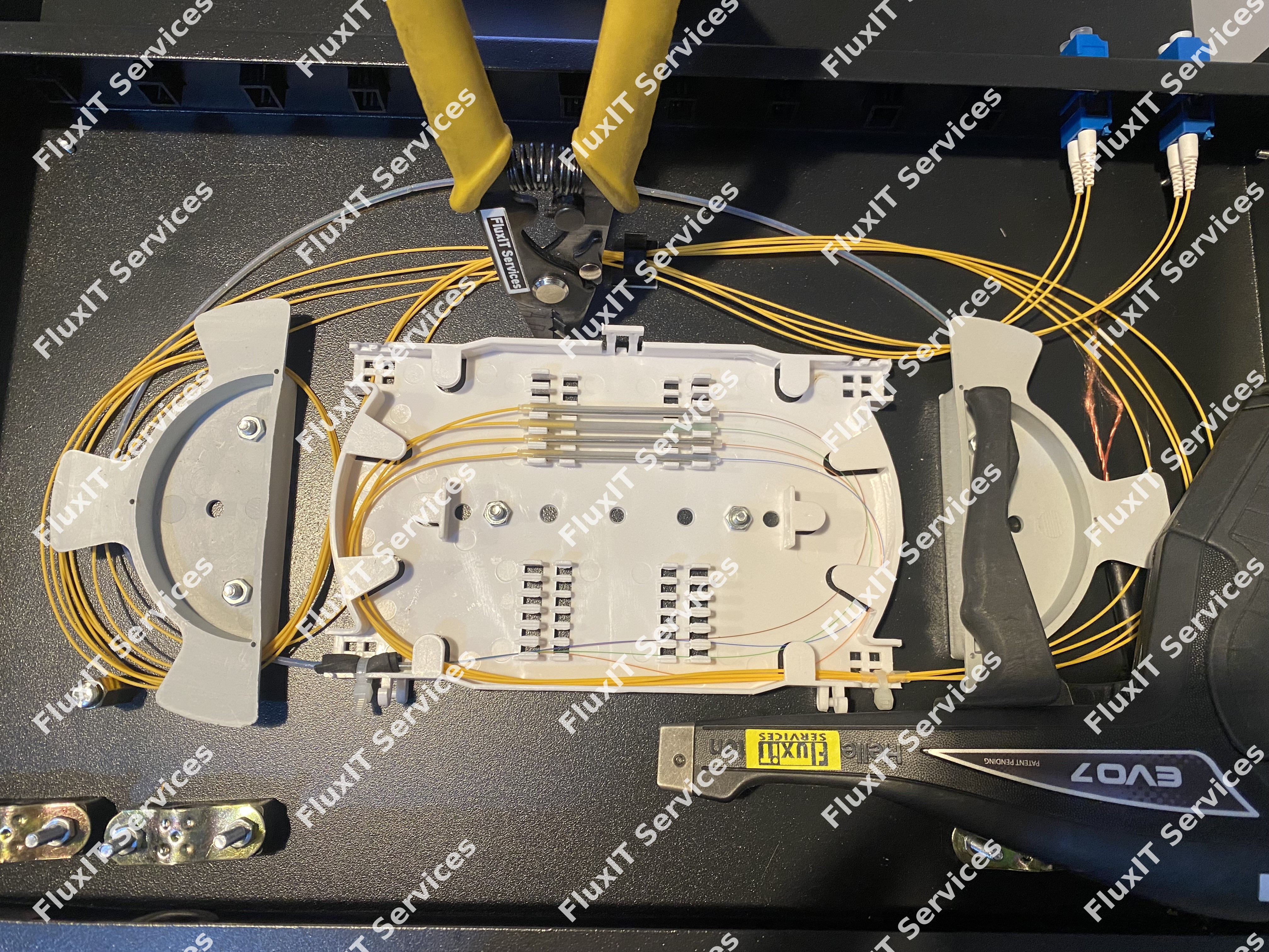 Fiber Optic Installation & Splicing (OM3/OM4)